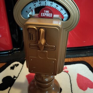 アメリカ パーキングメーター 本物 メタル アメリカンアンティーク ガレージ 店舗計器 インダストリアル 世田谷ベース Route66 ダイナー