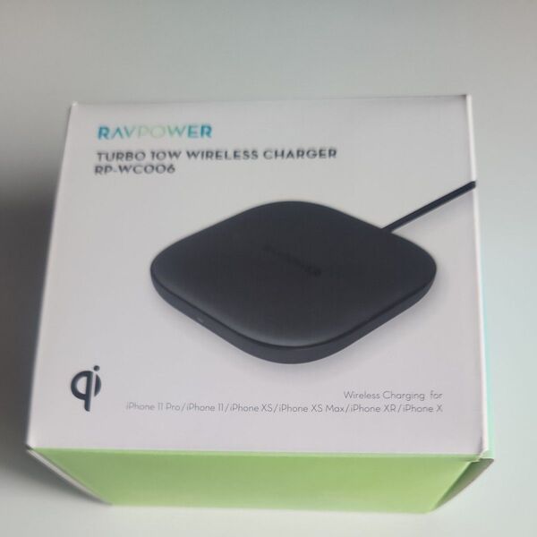新品 RAVPower RAVPOWER Turbo 10W Wireless Charger RP-WC006