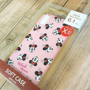  бесплатная доставка :DN551B Disney Minnie Mouse iPhoneXR смартфон кейс * наружная коробка боль есть * есть перевод цена *