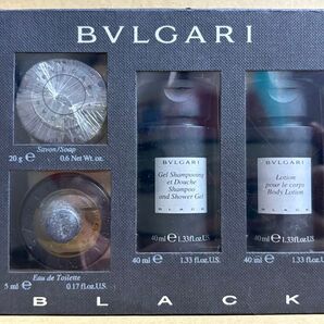 ブルガリ ブラック トラベルセット ミニチュアセット【未使用】