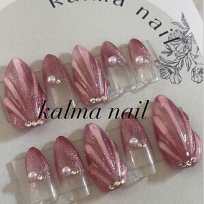 貝殻ネイルチップ
