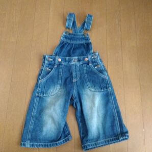 オーバーオール デニムオーバーオール 110