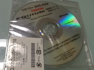 EQUIUM S6800 / 3520 シリーズ用リカバリDVD ＠未開封1枚組@ Windows XP Professional SP3