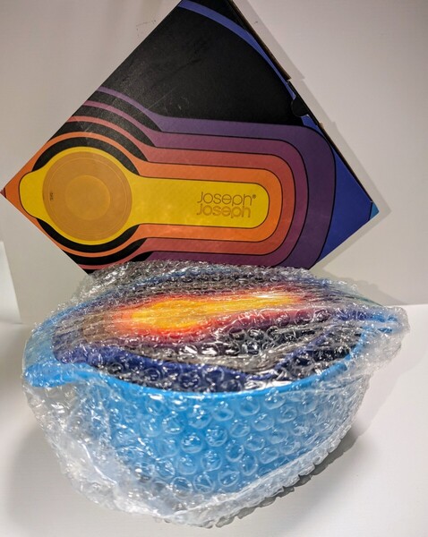 Joseph Joseph (ジョセフ ジョセフ) 食洗器対応 重ねて収納「計量カップ」「ボウル」他7点セット (ネストプラス) オーロラ