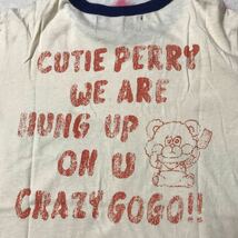 CRAZYGOGO クレイジーゴーゴー 半袖 Tシャツ 生成り S 150～155㎝_画像5