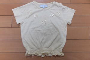  superior article *taru tea ne chocolate |bebe* short sleeves cut and sewn 90 T-shirt 