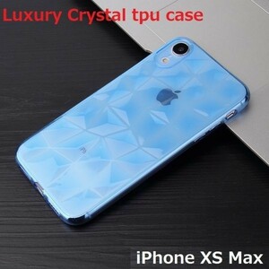 iPhone XS MAX ケース クリスタル tpu クリアブルー アイフォンxs MAX DoCoMo au softbank SIMフリー ジャンク 256 512 香港 15