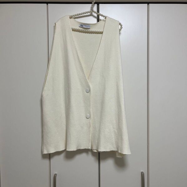 ザラ ZARA人気完売 ベスト ジレ
