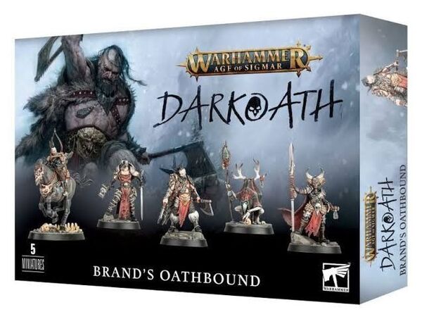 新品 スレイヴ・トゥ・ダークネス ダークオース・ブランドの誓約団 83-56 ウォーハンマー エイジオヴシグマー AOS