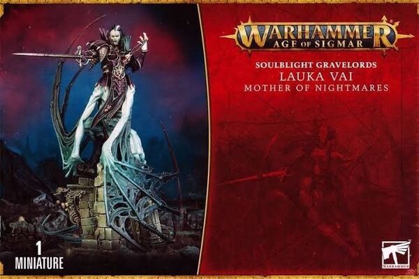 新品 ソウルブライト グレイヴロード ”悪夢の母”ラウカ・ヴァイ ウォーハンマー / Lauka Vai Warhammer