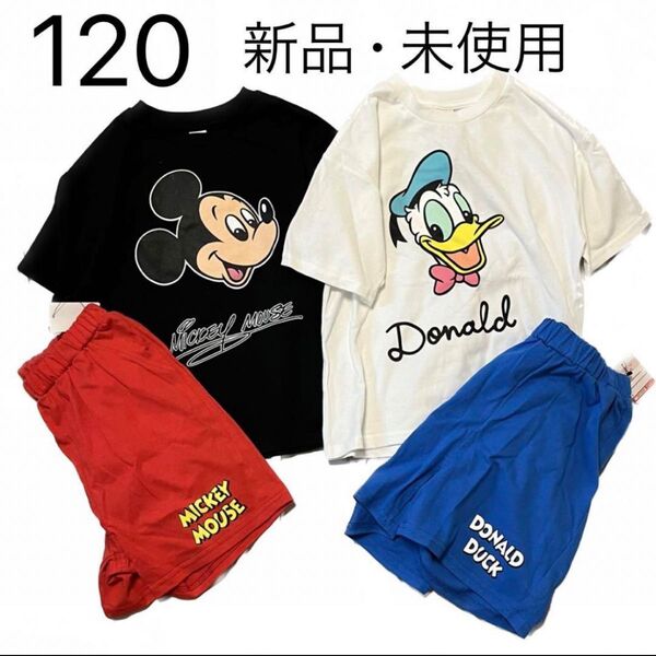 120 セットアップ ドナルド ディズニー littc しまむら ミッキー