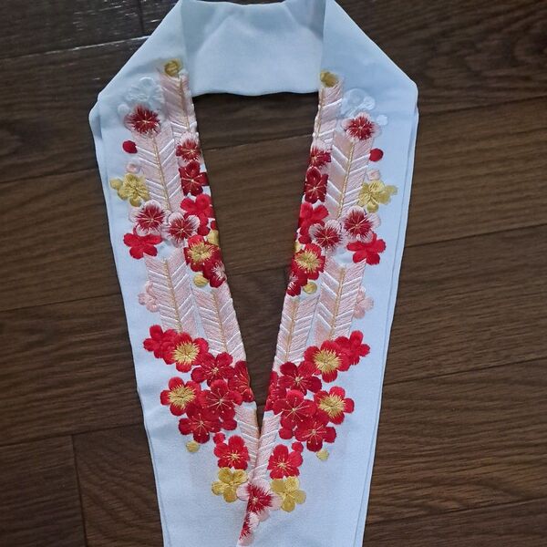 刺繍衿 半襟 重ね襟 和装小物