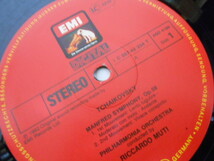 独HMV ASD-4169 DIGITAL ムーティ チャイコフスキー マンフレッド交響曲 オリジナル盤 優秀録音盤_画像2