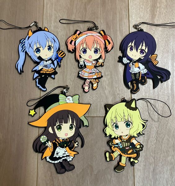 ご注文はうさぎですか? きゅんキャラ ビッグ ラバーストラップ ハロウィン チノ ココア リゼ シャロ 千夜