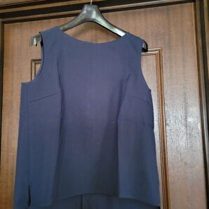 新品 プラステ リネンブレンド ノースリーブ