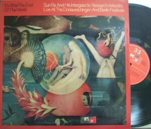 ３枚で送料無料【独MPS】Sun Ra And His Intergalactic Research Arkestra/It's After The End Of The World - Live At The Donaueschingen