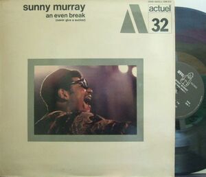 ３枚で送料無料【仏BYG】Sunny Murray/An Even Break (Never Give A Sucker) Byard Lancaster, Kenneth Terroade, Malachi Favors