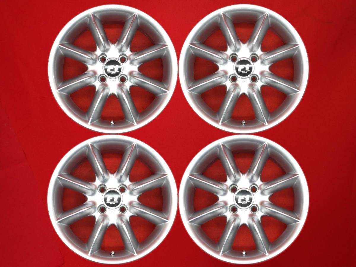 PANASPORT パナスポーツ フォーミュラーワン C8FE 中古ホイール 4本 7J 16インチ PCD100 4穴 +30 ハブ60 ロードスター レビン トレノ aa16