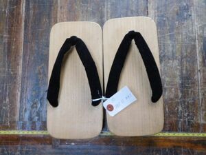 . geta man shoes no.10 length 23.5cm width 11 height 4.5 shoes men's Japanese style kimono zori 