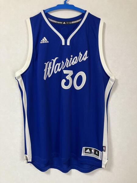 【美品】 NBA ステフィン・カリー CURRY #31 CAVS ゴールデンステイト・ウォリアーズ ★adidas アディダス ユニフォーム ジャージ XL