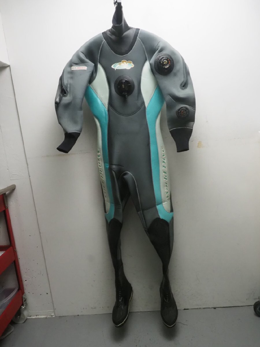 WorldDive ワールドダイブ ドライスーツ レディース 160cm/60kg WorldDive ワールドダイブ ドライスーツ レディース 160cm/60kg