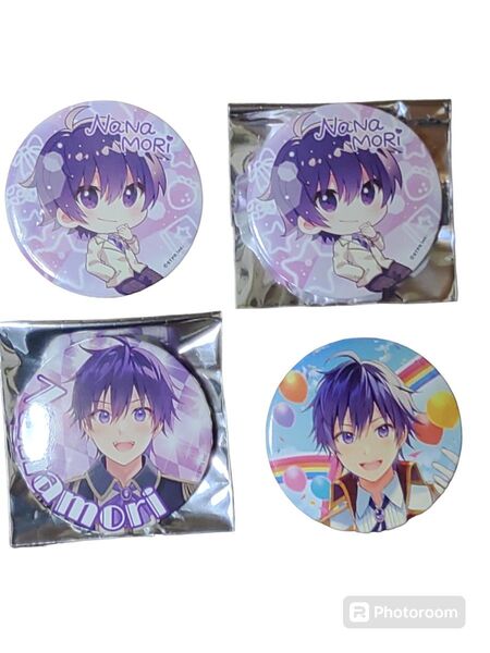すとぷり ななもり 缶バッジセット