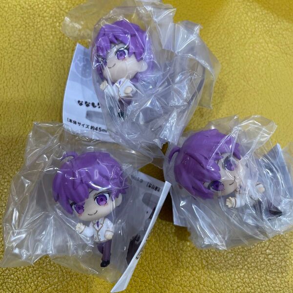 すとぷり☆ガチャガチャ☆ななもり。☆3点セット☆コレクションフィギュア☆ガチャ☆カプセル
