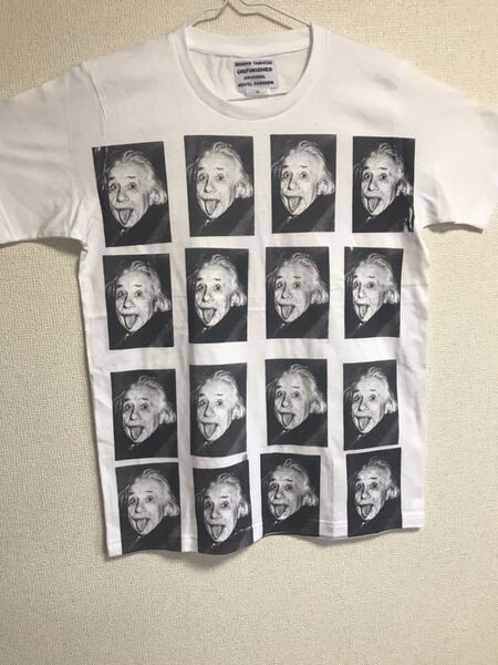 UNFINISHEDアインシュタイン総柄Tシャツseditionariesセディショナリーズ