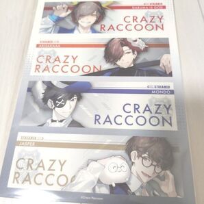 CR B5ステッカーセット ローソン 店舗グッズ CRAZY RACCOON