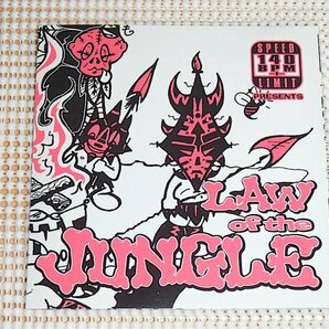 廃盤 Law Of The Jungle / UK Apachi ( Apache ) Shy FX Potential Bad Boy T Power 等収録 ジャングル ドラムンベース ラガコア 良コンピ