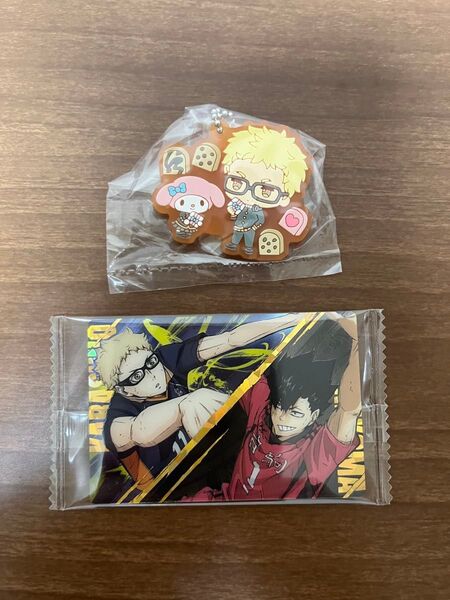 ハイキュー ウエハースカード レア ラバーマスコット