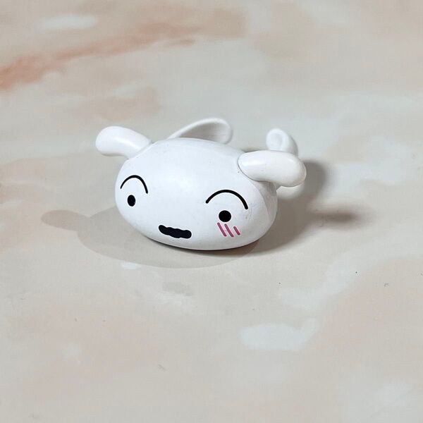 クレヨンしんちゃん ぷくっとリング 指輪 ガチャガチャ シロ