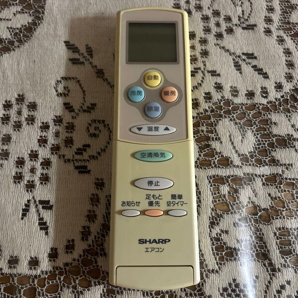 SHARP エアコンリモコン A527JB
