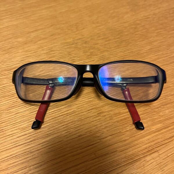JINS メガネ セルフレーム ブラック ライトウェイト クイックフィット JINS screen ブルーライトカットレンズ 度あり