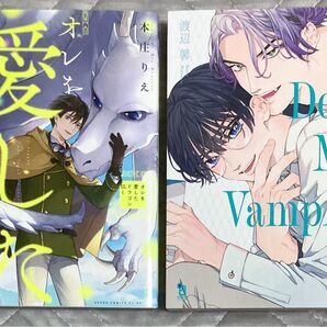BL漫画 コミック 2冊セット 本庄りえ 渡辺馨