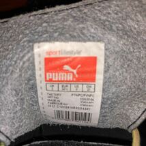 PUMA／プーマ　スニーカー　シューズ　ズック　靴　21㎝　マジックテープ　中古_画像5