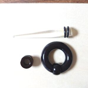 ボディーピアス 0G 3点 セット