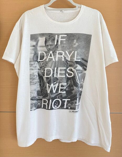 ダリル プリント Tシャツ ウォーキングデッド エーエムシー