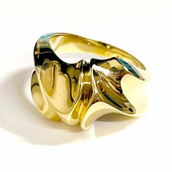 ☆18K ITALYファッションリング☆