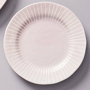  Anne Solo Polo ji- side plate cake plate violet ceramics made 