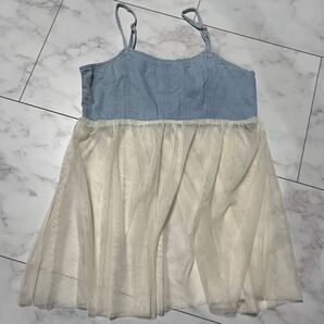しまむら チュールビスチェ
