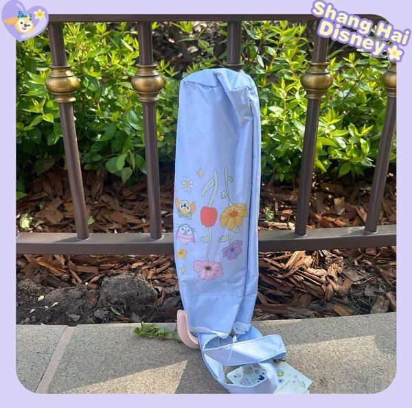 【現地購入☆正規品】ダッフィーフレンズ 春 晴雨兼用傘 上海ディズニー