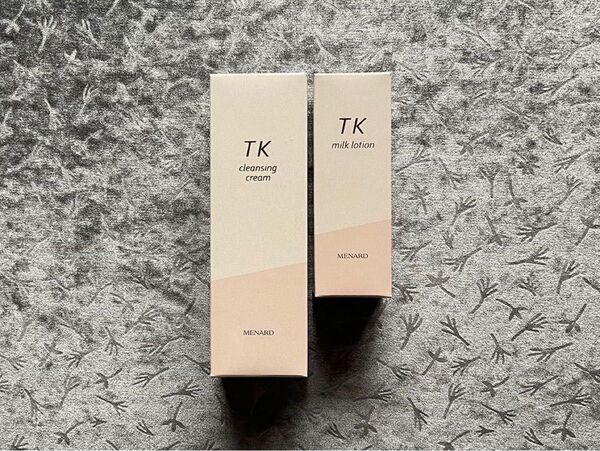 メナードTKクレンジングクリームとミルクローション2点セット