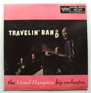 ◆ LIONEL HAMPTON / Travelin ' Band ◆ Verve MGV-8019 (yellow:trumpet:dg) ◆