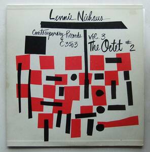 ◆ LENNIE NIEHAUS Vol.3 / The Octet #2 ◆ Contemporary C3503 (yellow:dg:D1) ◆ W