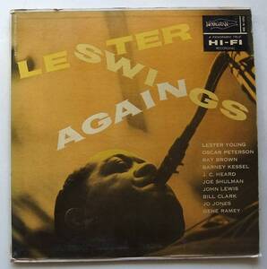 ◆ LESTER YOUNG / Lester Swings Again ◆ Norgran MGN-1093 (black:dg) ◆