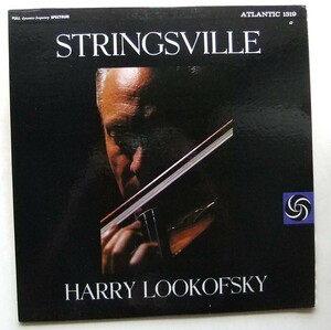 ◆ HARRY LOOKOFSKY / Stringsville / PAUL CHAMBERS / ELVIN JONES ◆ Atlantic 1319 (black:dg) ◆ S