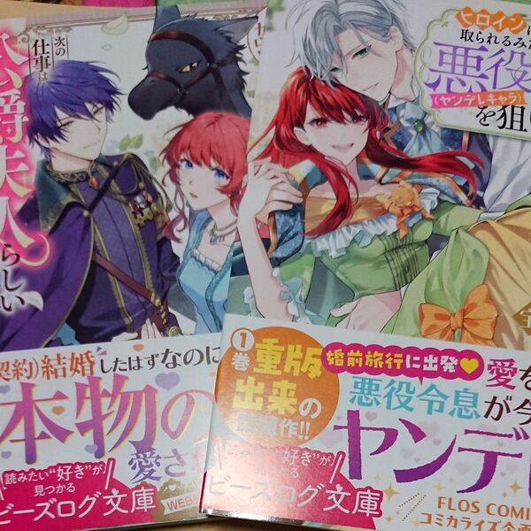 ビーズログ文庫 新刊2冊