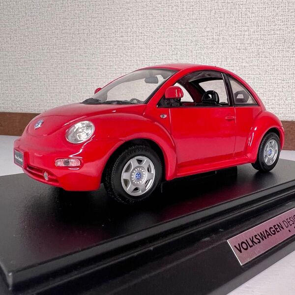フォルクスワーゲン 非売品 ディーラー カラーサンプル ニュービートル 1/24