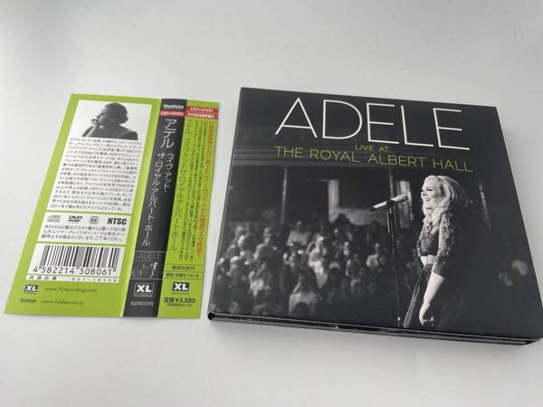 帯付き 輸入版 Live At The Royal Albert Hall DVD+CD CD アデルメ 2H3-07: 中古